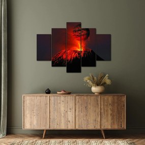 Obraz sopky (150x105 cm)
