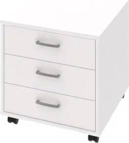 Úložný kontajner Mega 43, biela%