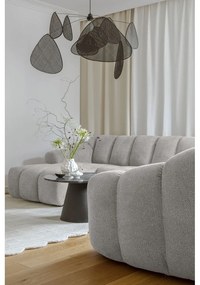 Svetlosivá rohová pohovka (pravý roh/do tvaru "U") Shell – Miuform