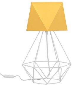 Stolná lampa Diamond, 1x textilné tienidlo (výber z 10 farieb), (výber z 3 farieb konštrukcie), d
