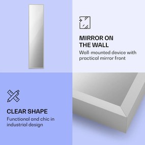 Klarstein La Palma 900 smart, infračervený ohrievač, 40 x 160 cm, 900 W, zrkadlový stojan