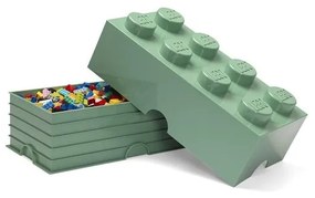 Kaki zelený úložný box LEGO®