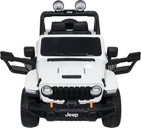 Elektrické autíčko Jeep Wrangler Rubicon LIFT biele