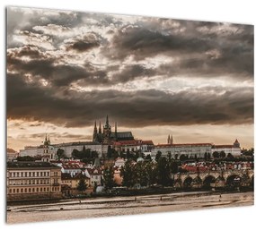 Obraz Pražského hradu za šera (70x50 cm)