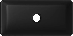 Mexen NADIA UMÝVADLO, 46x23 CM, ČIERNA-MATNÁ, 21614685