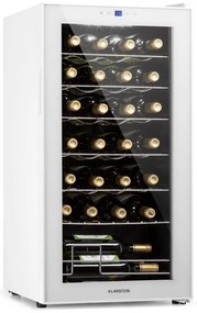 Klarstein Shiraz 28 Uno, vinotéka, 74 l, 28 fliaš, 5-18°C, dotykový ovládací panel