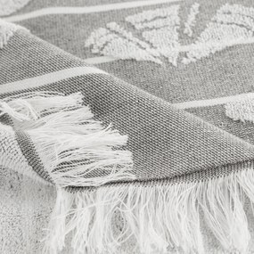 PLÁŽOVÁ OSUŠKA Z BAVLNY CAPRI 90X170 CM VZOROVANÁ