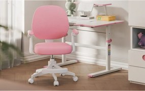 Detská otočná stolička Mark Adler Junior 3.1 Pink