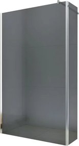 Kúpeľňová pevná zástena maxmax WALK-IN PLUS 110 + 30 cm - GRAFIT