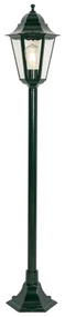 Klasické stojace vonkajšie svietidlo tmavozelené 125 cm IP44 - New Orleans