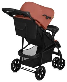 Lionelo - Športový kočík EMMA PLUS tehlová/čierna