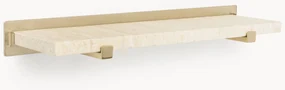 Mramorový nástenný regál Ally, Š 60 cm
