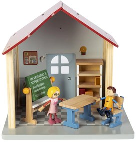 Playtive Drevený domček pre bábiky (školská trieda)  (100367449)
