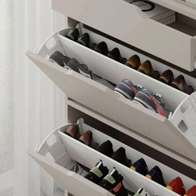 Skrinka na topánky Astat Light Mocha