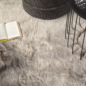 Obsession, Kusový koberec Samba 495 Taupe kruh, 160x160 (priemer) kruh, hnedá, obývacia izba