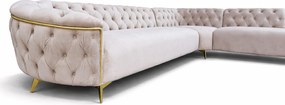 ROHOVÁ SEDAČKA CHESTERFIELD CESARIO 270 x 210 cm