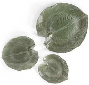 Dekoračný podnos MONTE 3 zelený