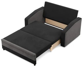 Pohovka ORION čierna / sivá