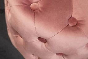 Taburetka moderná baroková 35cm staroružové zlato