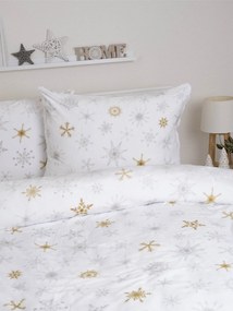 Predĺžené obliečky mikroplyš Exclusive – Frozen biele
