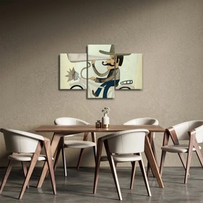 Astronóm na bicykli (90x60 cm)