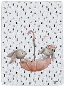 Prešívaná deka a obliečka na vankúš v súprave z bavlneného saténu 140x200 cm – Butter Kings