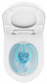 Ravak X01535 - Závesné WC Rimless UNI keramika/biela