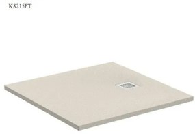 Sprchová vanička štvorcová Ideal Standard 90x90 cm liaty mramor piesková K8215FT