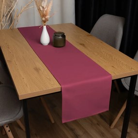 Biante Dekoračný behúň na stôl BKS-414 Malinovo červený 35x160 cm