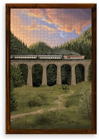 Puzzle Chmarošský viadukt - 500 dielikové (33,5x48cm) - 26,9€