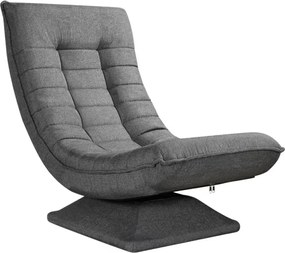 Leňoška ABERDEEN, 87x60x105cm, šedá Casaria