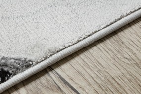 Behúň EMERALD 81953 Glamour exclusive, geometrický, čierno - strieborný