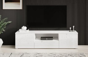 TV skrinka Spice, biela lesk