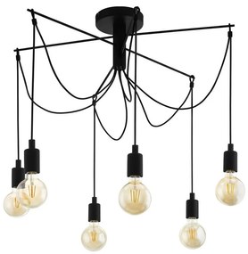 Eglo 98679 - Luster na lanku MUSARA 6xE27/60W/230V pavúk EG98679