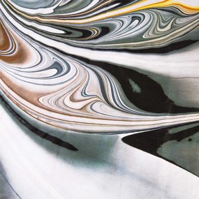 SATÉNOVÉ OBLIEČKY PANEL 160X200 CM, 2KS 70X80 CM VZOROVANÉ