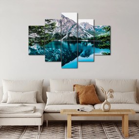 Obraz Jazerá v Alpách (150x105 cm)