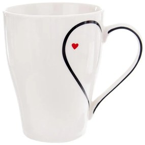 Hrnček Duo Love SRDCE 0,38 l