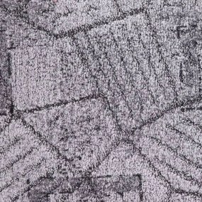 ITC, AKCIA: 85x290 cm Koberec metráž Bossanova 95, šíře, šedá, filc, obývacia izba