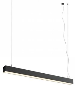 RED - Design Rendl - R12721 - LED Luster na lanku PESANTE LED/40W/230V čierna
