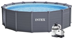 INTEX Graphite Panel Pool ™ 478 x 124 cm