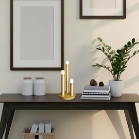 Rabalux 74366 - Stolná lampa RAMIRA 3xG9/5W/230V zlatá