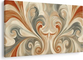 Obraz - Vír v zemitých farbách (90x60 cm)