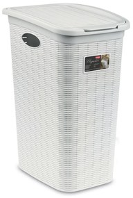 STEFANPLAST Kôš na bielizeň Elegance 36 l, biely