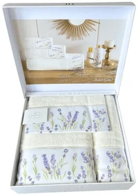 Soft Cotton Osuška a uterák LAVENDER GARDEN v darčekovom balení