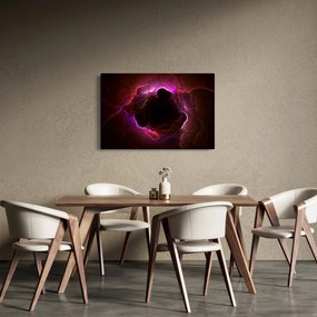 Obraz - abstrakcie mraku (90x60 cm)