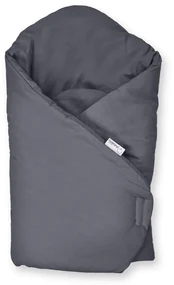 Zavinovačka bez vystuženia na suchý zips graphite 75x75 cm