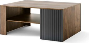Konferenční stolek Radium 41 120 cm ořech Columbia/černý