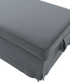 Poťah na podnožku Ektorp Bromma farba produktu sivá látka zamatová
