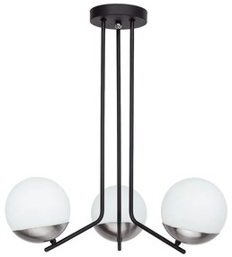 Jupiter 1723 - Luster na tyči SANTA 3xE14/40W/230V chróm