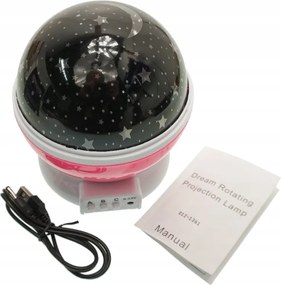 BERGE LED nočný projektor - viac variant